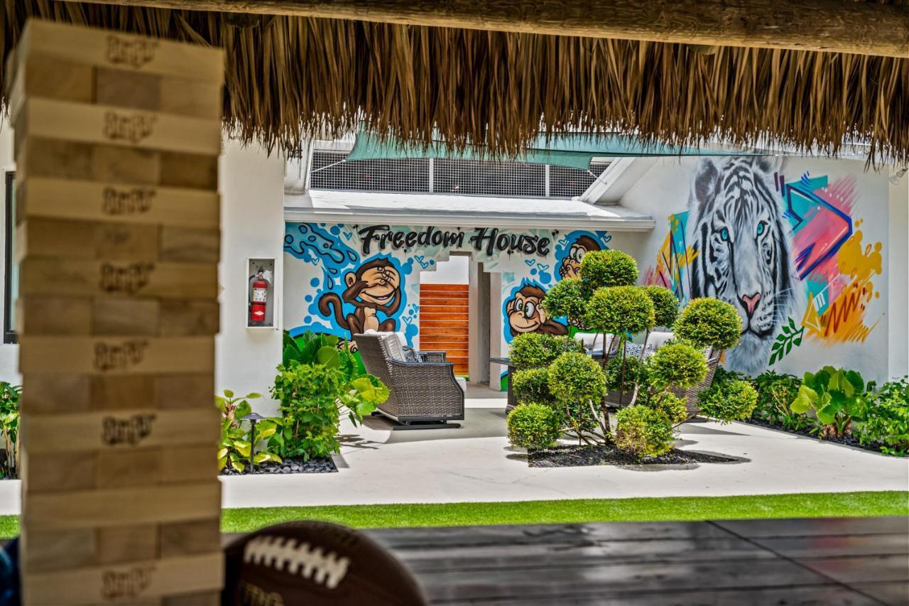 Вилла The Freedom House • Urban Oasis • Eclectic Retreat Форт-Лодердейл Экстерьер фото