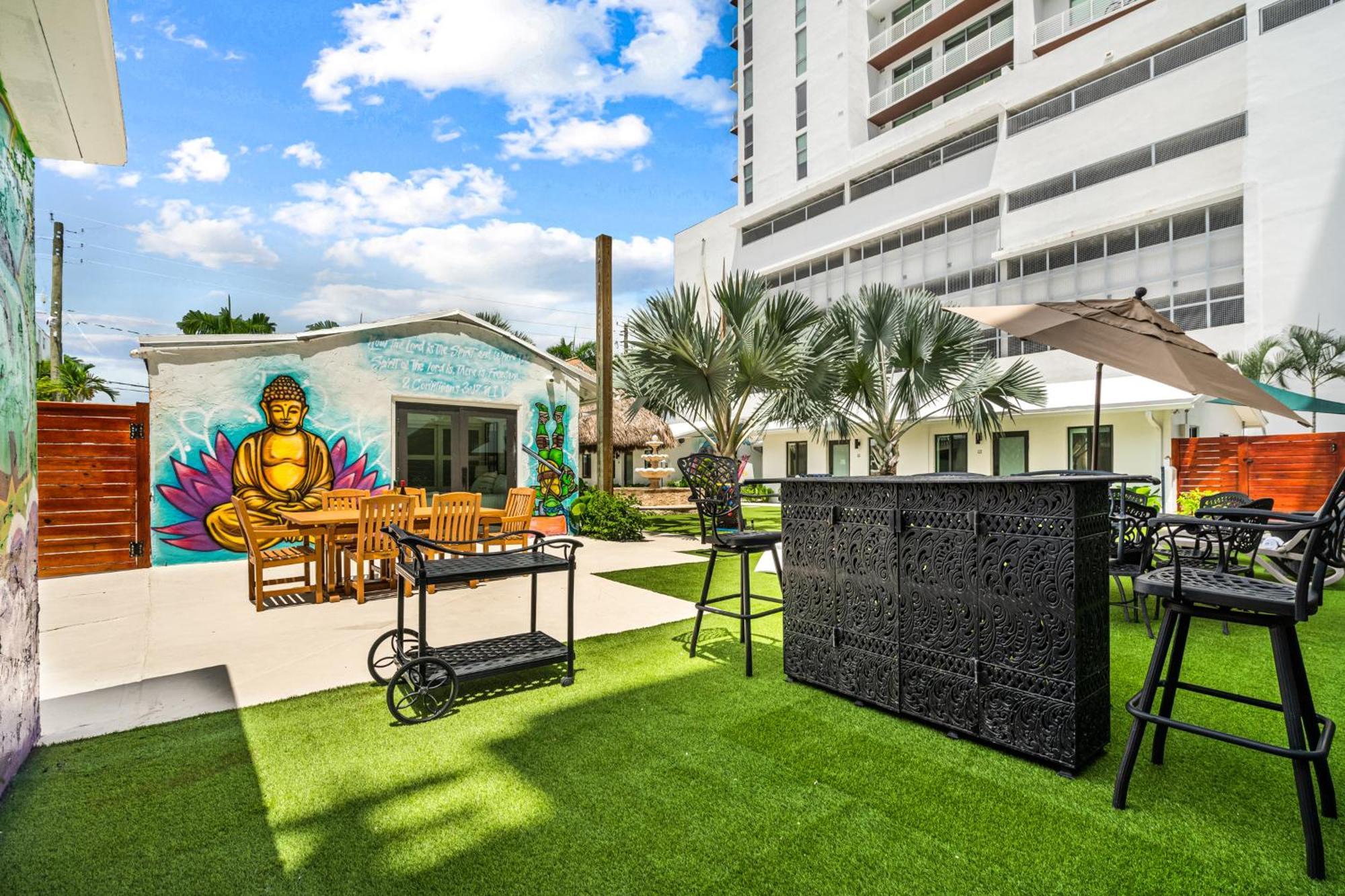 Вилла The Freedom House • Urban Oasis • Eclectic Retreat Форт-Лодердейл Экстерьер фото